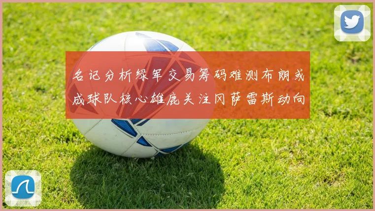 名记分析绿军交易筹码难测布朗或成球队核心雄鹿关注冈萨雷斯动向